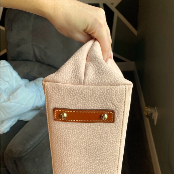 Dooney & Bourke 💕PINK💕Extra Large Courtney Sac in pebble Blush EUC VERY RARE! - Picture 7 of 10